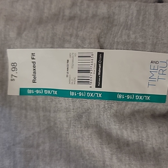 Relaxed Fit Grey Tee - Picture 6 of 6